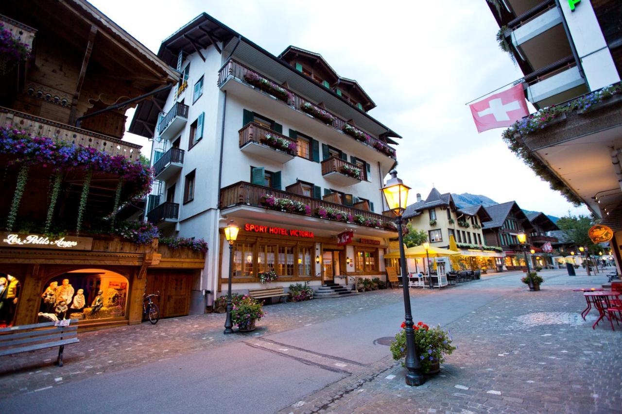 Sporthotel Victoria Gstaad Exteriér fotografie